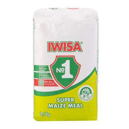 Iwisa No.1 Super Maize Meal 2.5kg